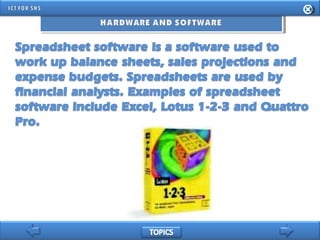 INFORMATION AND COMMUNICATION TECHNOLOGY FOR SENIOR HIGH SCHOOL