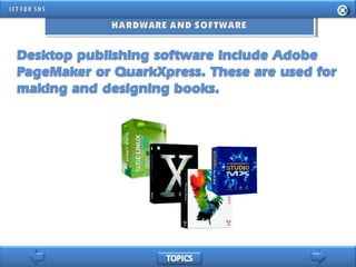 INFORMATION AND COMMUNICATION TECHNOLOGY FOR SENIOR HIGH SCHOOL