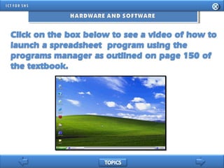 INFORMATION AND COMMUNICATION TECHNOLOGY FOR SENIOR HIGH SCHOOL