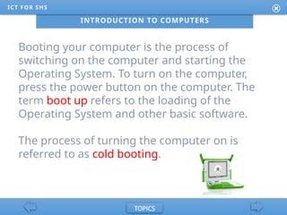 ICT lecture notes for senior high school | PPTX