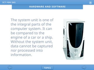 ICT lecture notes for senior high school | PPTX