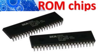 ROM chips
 