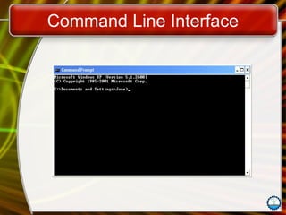 Command Line Interface
 