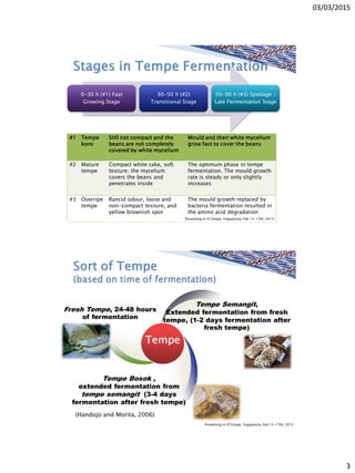Tempe Semangit and Umami Flavor | PDF