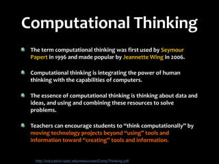 Australian Curriculum: ICT general capability and digital technologies ...