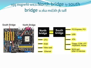 ujqmqjrefõwe;s North bridge iysouth
bridge u.ska md,khjktall
 