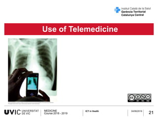 Information and communications technologies in Health. TELEMEDICINE ...