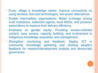 ICT in Dairy Knowledge Management - ICT in Dairying | PPT