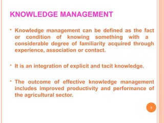 ICT in Dairy Knowledge Management - ICT in Dairying | PPT