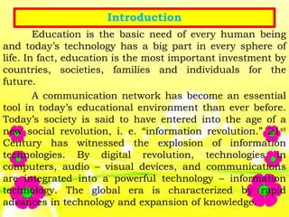 Information and Communication Technology in Distance Learning.pptx