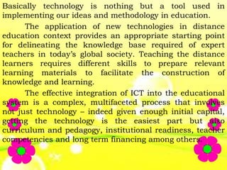 Information and Communication Technology in Distance Learning.pptx