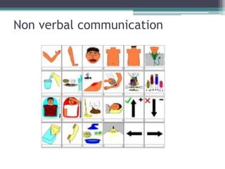 Non verbal communication
 