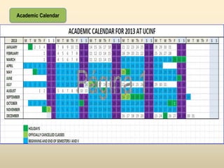 Academic Calendar
 