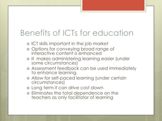 Reflections from various Evaluations of ICT projects - Benita Williams ...