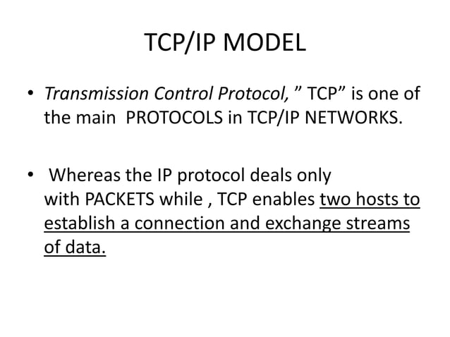 Ictinfraosi7 layers tcpipmodel2016e | PPT