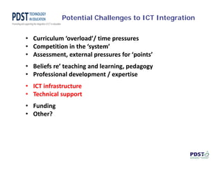 ICT infrastructure (PDST Technology in Education) | PPT