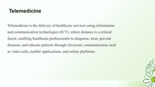 The Role of ICT in Enhancing Health, Fitness, and Telemedicine Services ...