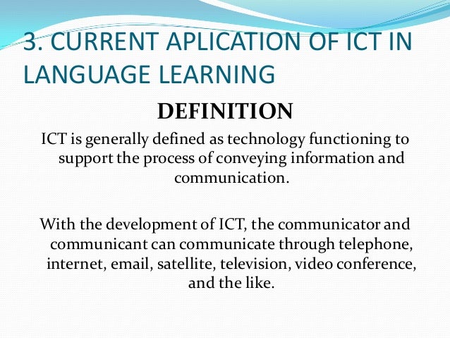 Ict in language learning bab 2 Ict in language lear