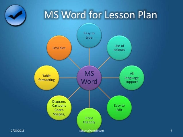 ict in lesson plan evaluation