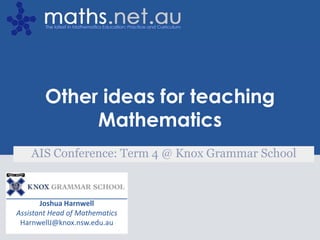 Applets: ExamplesGeogebraTubeStudent Applets: Isometric Drawing ToolConstructionsCreative Commons Images: Slope22Monday, 10 October 2011