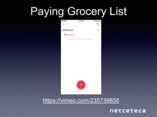Paying Grocery List
https://vimeo.com/235739858
 