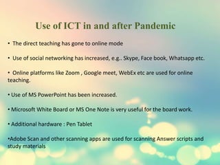 Use of Ict in Teaching Economics and Reasearch | PPTX