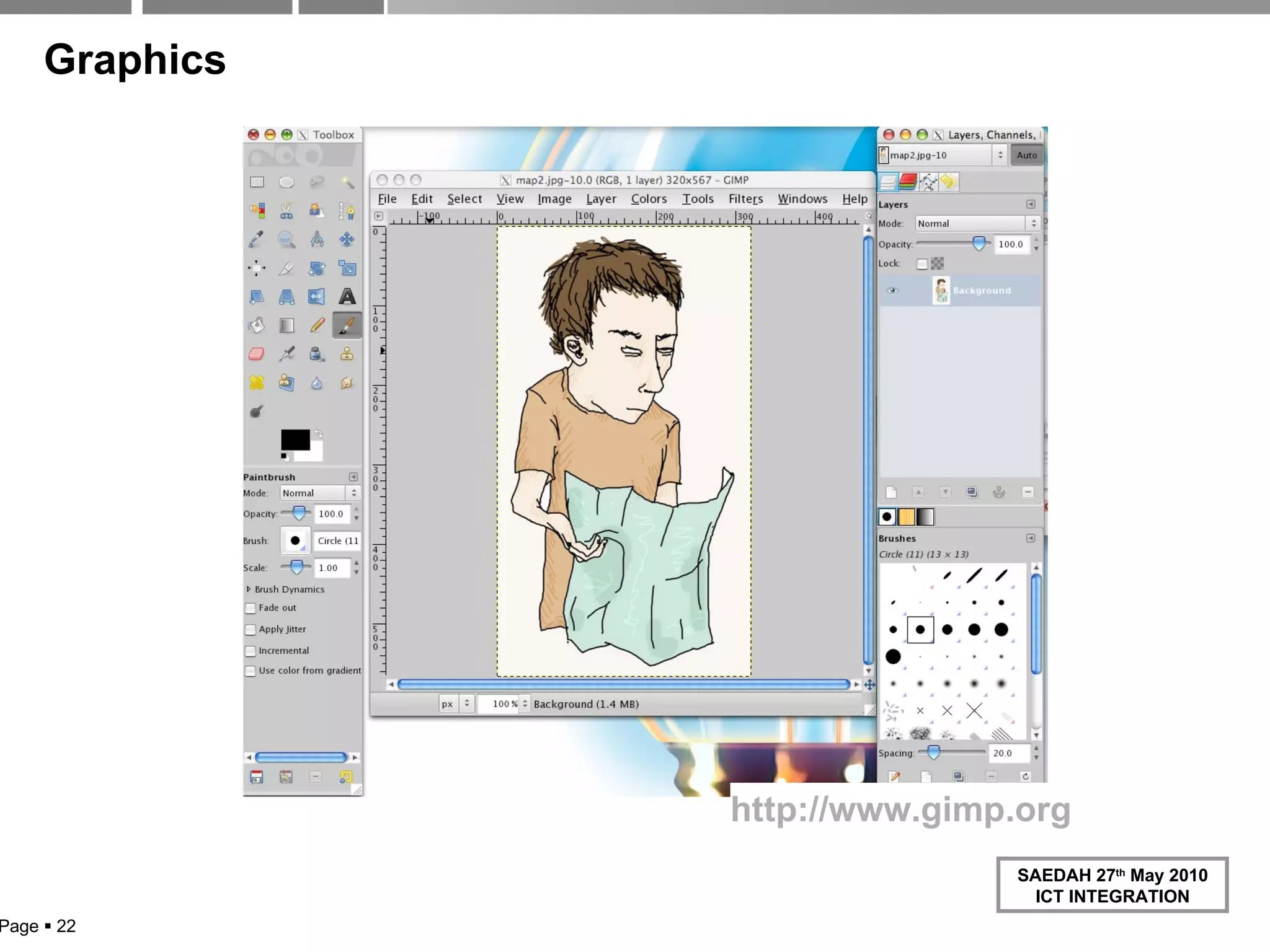 Graphics http://www.gimp.org   Page     