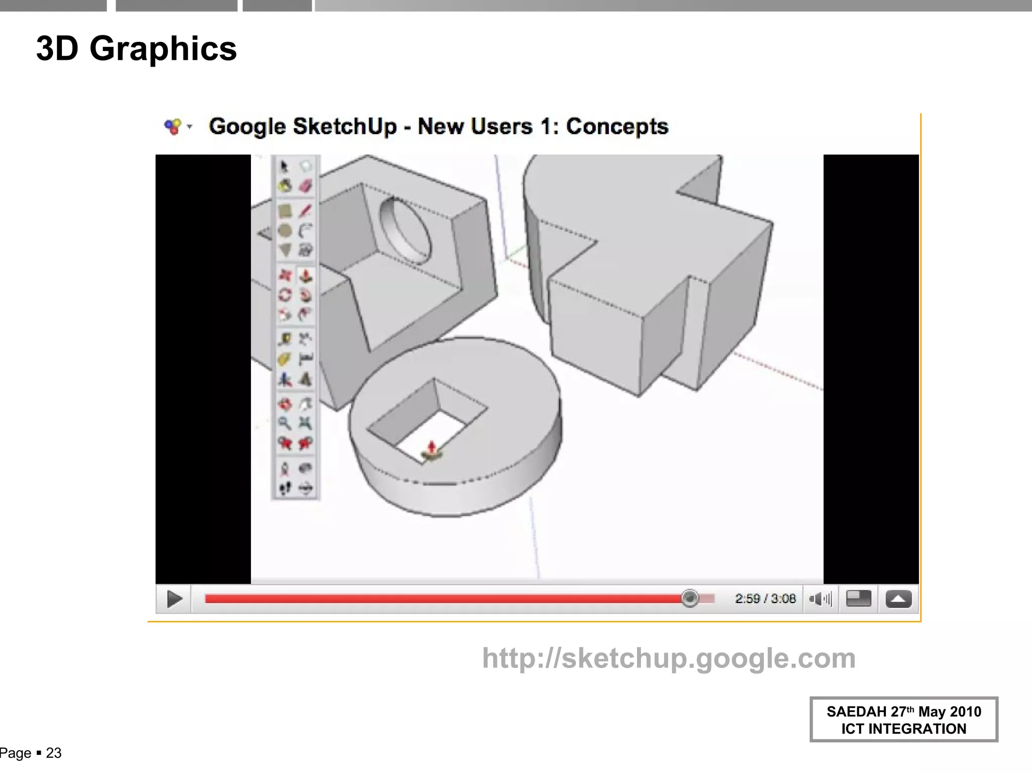 3D Graphics http://sketchup.google.com   Page     