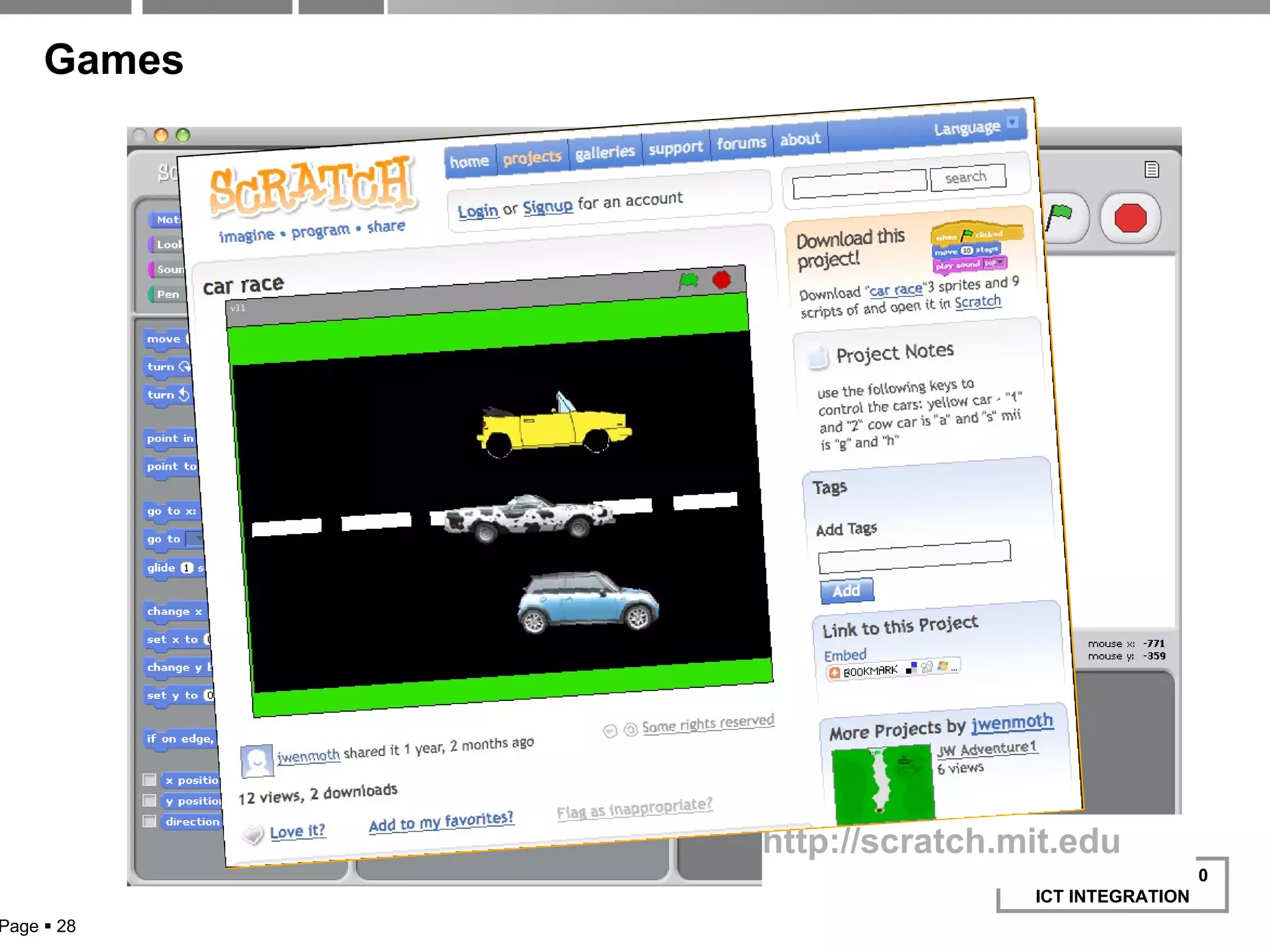 Games http://scratch.mit.edu   Page     