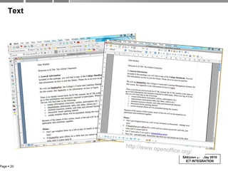 Text Page     http://www.openoffice.org/   