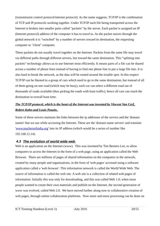 ICT integration in education : training handout (maths and science) | PDF