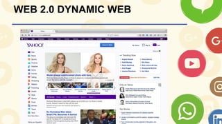 WEB 2.0 DYNAMIC WEB
 