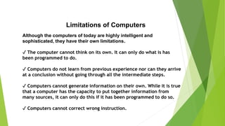 ICT Lecture notes for students and tutors | PPTX