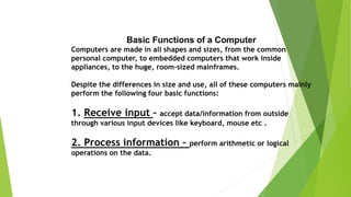ICT Lecture notes for students and tutors | PPTX