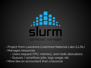 Research computing at ILRI