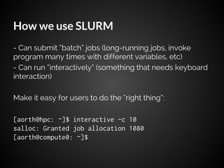 Research computing at ILRI