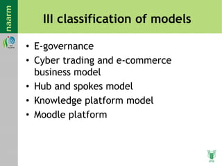 Ict models for agricultural development | PDF
