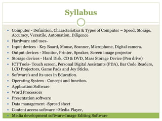 Ict Module Computer System ICT Module-2.ppt