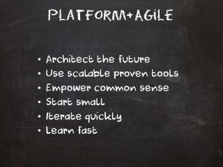 ICT Mojo Lost and Regained by Platform+Agile   Dr Steve Hodgkinson