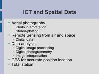 Navigation Ict ICT in Geography | PPT