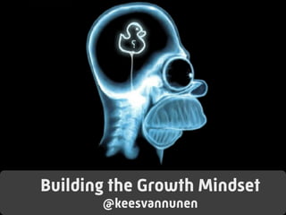 Building the Growth Mindset
@keesvannunen
 