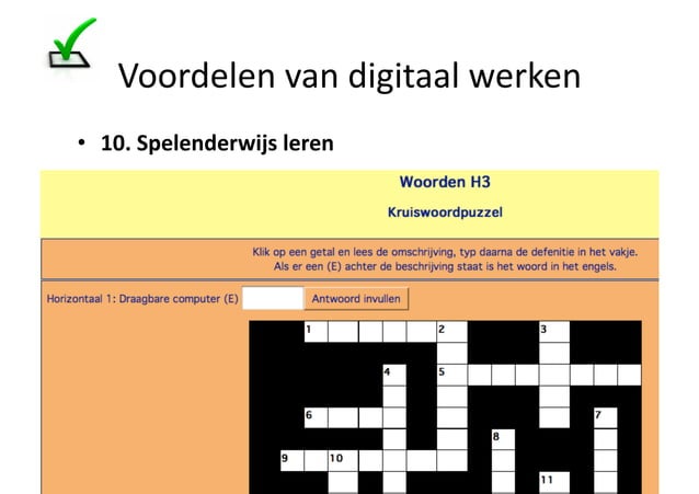 ICT in het Onderwijs | de voor- en nadelen | PPT