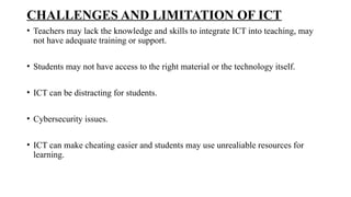 Integration of ICT in Teaching and Learning | PPTX