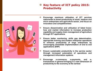 National ICT Policy of Bangladesh 20015 | PPT