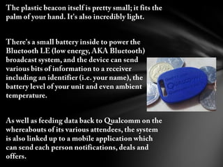 Qualcomm's Proximity Beacon