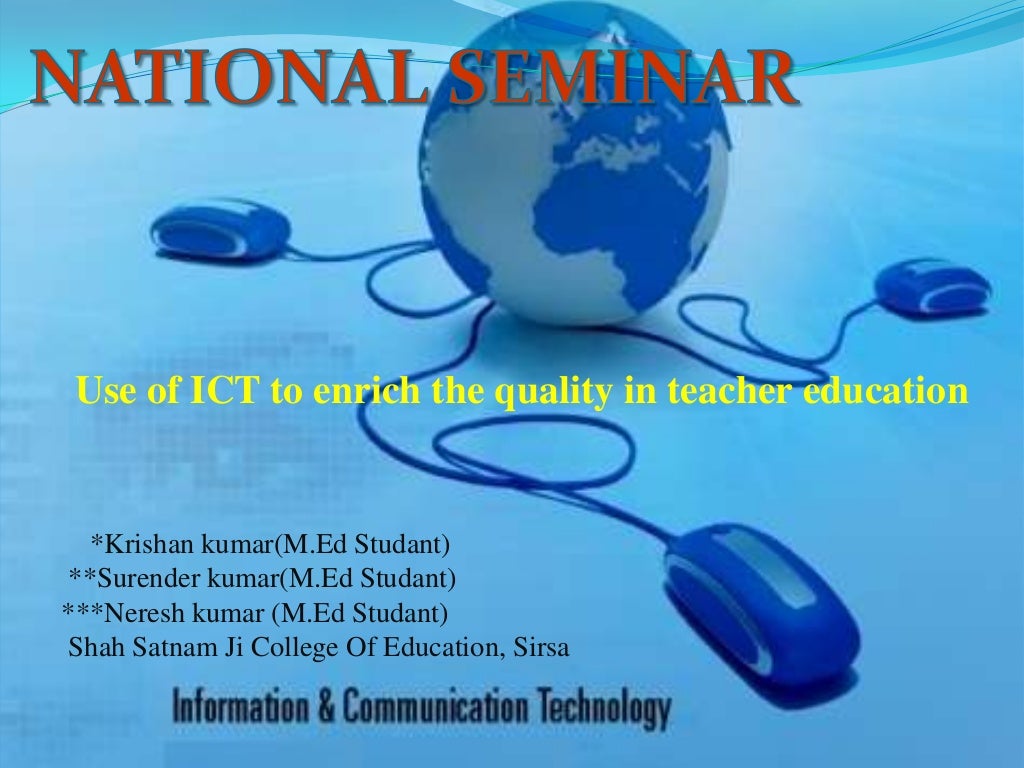 presentation on ict