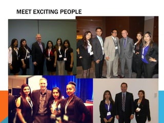 MEET EXCITING PEOPLE
 