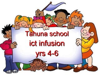 Tahuna school ict infusion yrs 4-6 