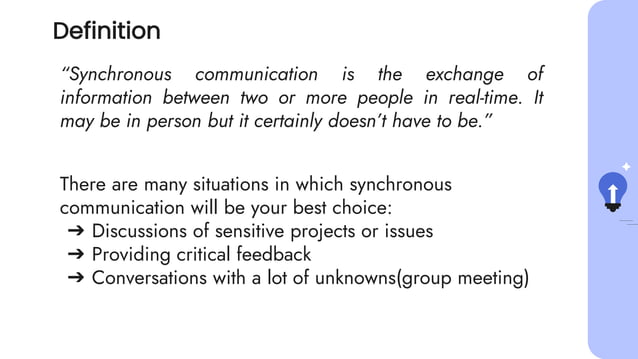 Synchronous and Asynchronous communication | PPTX