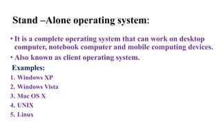 ICT Presentation operating system and types.pptx